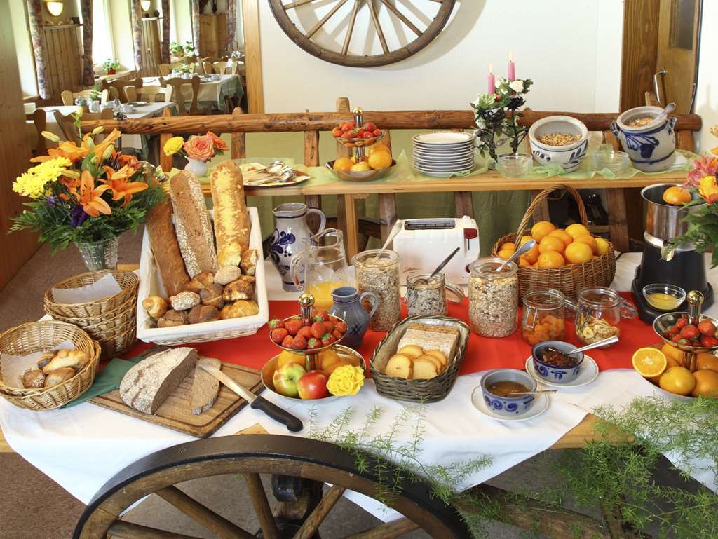 Hotel Kaltenbach Schönwalde 레스토랑 사진
